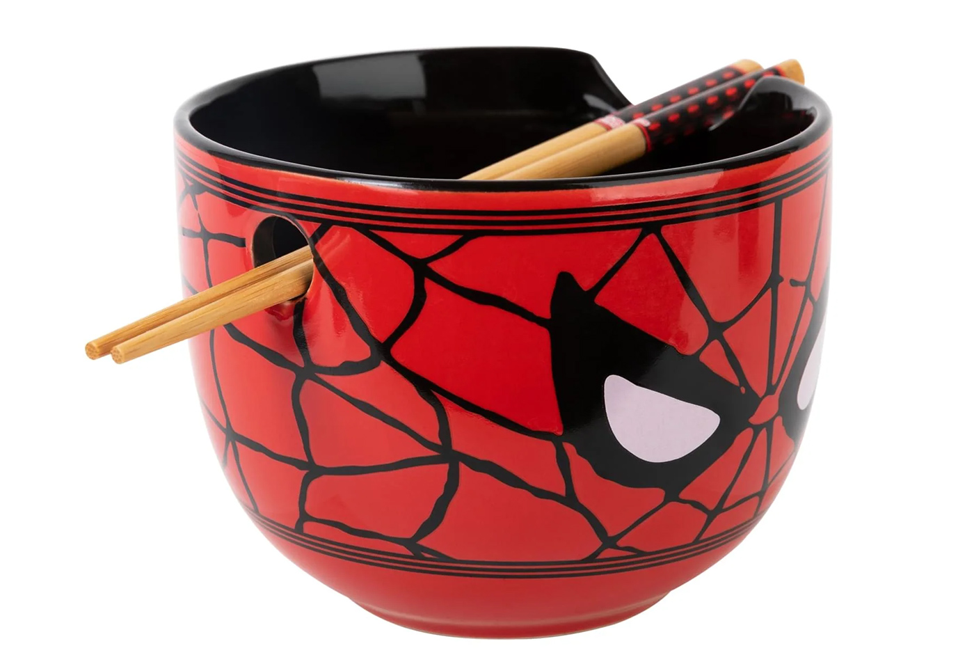 Tigela Ramen Homem-Aranha, o Herói Amigo da Vizinhança