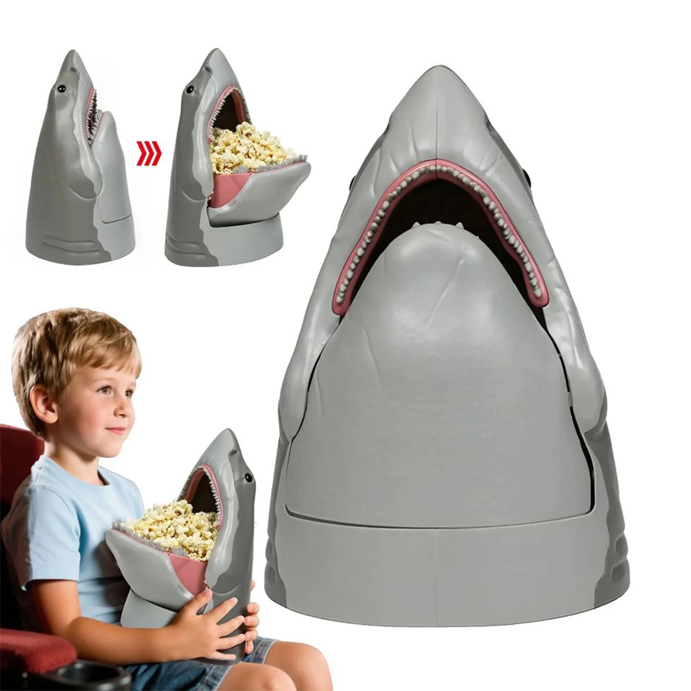 Balde de Pipocas Bruce Tubarão (Jaws) 50 Anos