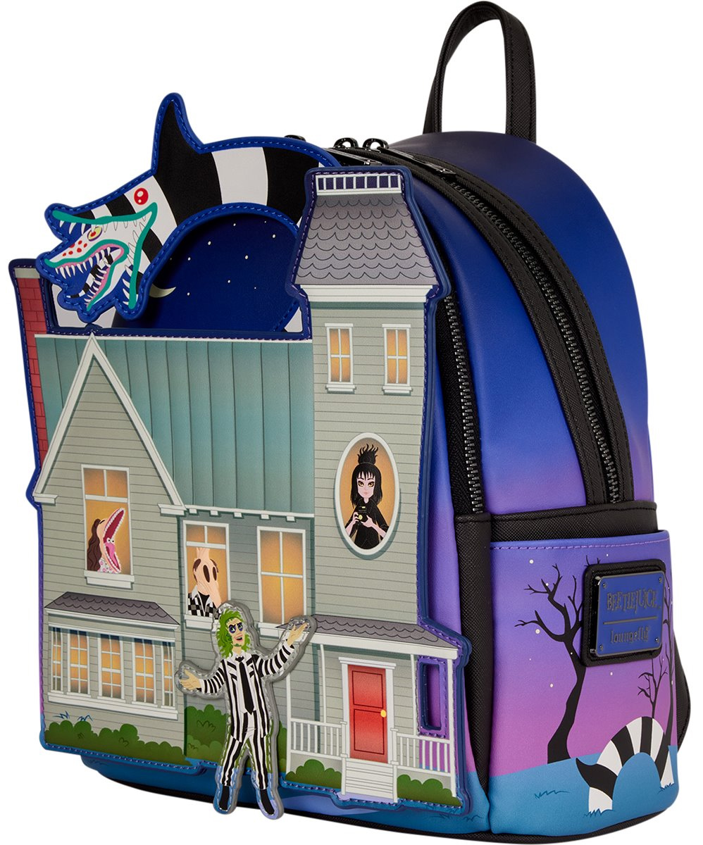 Mini-Mochila Casa “Maitland House” de Beetlejuice Os Fantasmas se Divertem