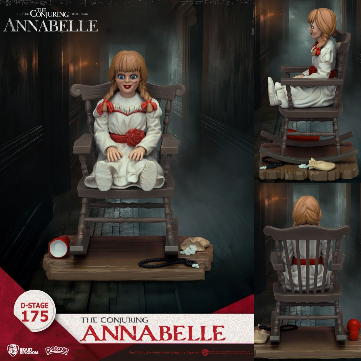 Annabelle D-Stage Estátua/Diorama 360° de Invocação do Mal (Beast Kingdom)