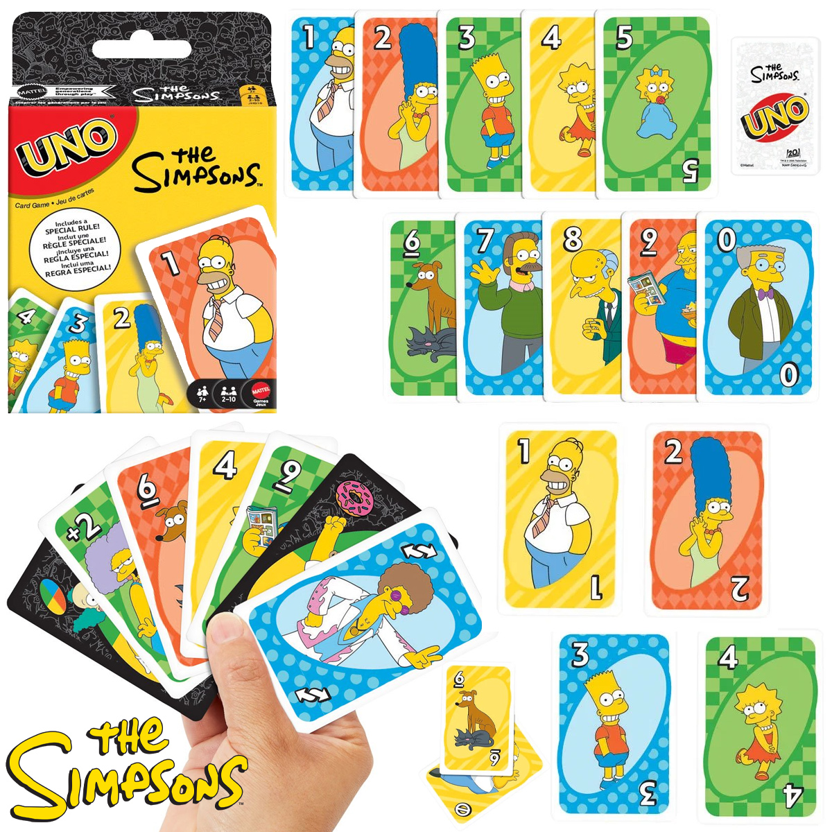 Jogo de Cartas UNO Os Simpsons