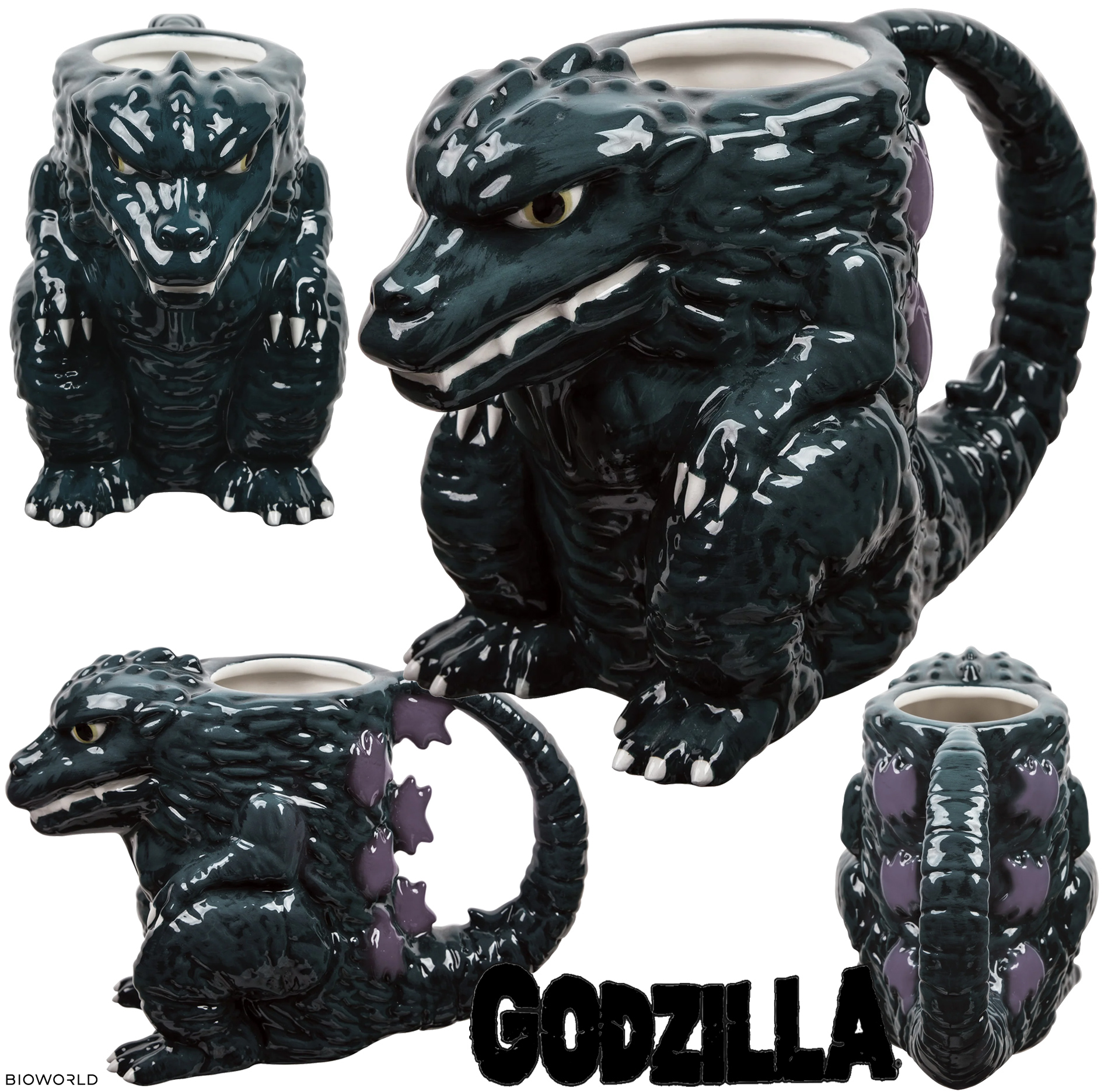 Caneca Godzilla 3D Rei dos Monstros