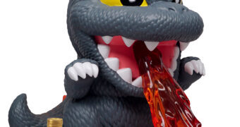 Cofre de Moedas Godzilla (Sopro Atômico) PVC Figural Bank