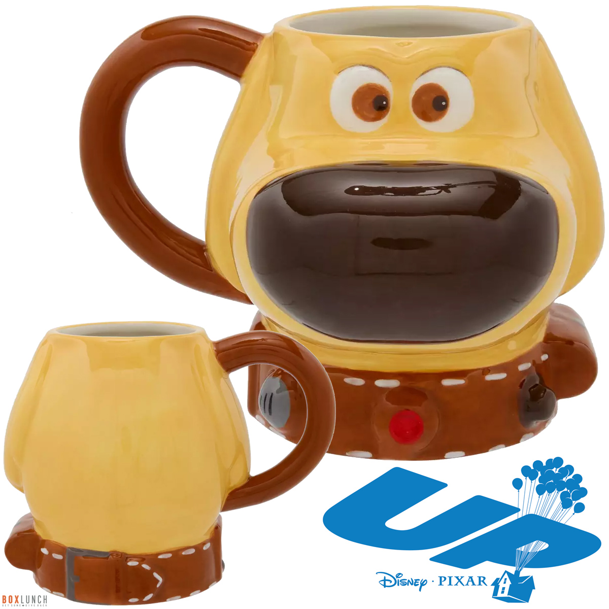 Caneca Dug 3D, o Cachorro Falante de Up - Altas Aventuras (Pixar/Disney)