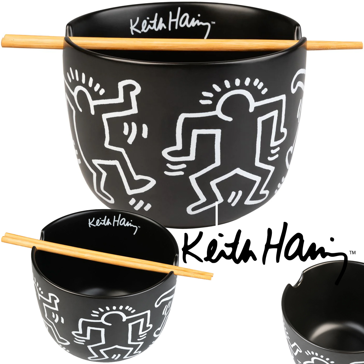 Tigela Ramen Keith Haring