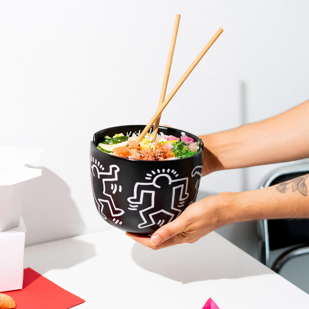 Tigela Ramen Keith Haring