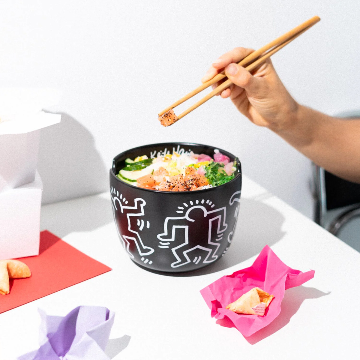 Tigela Ramen Keith Haring
