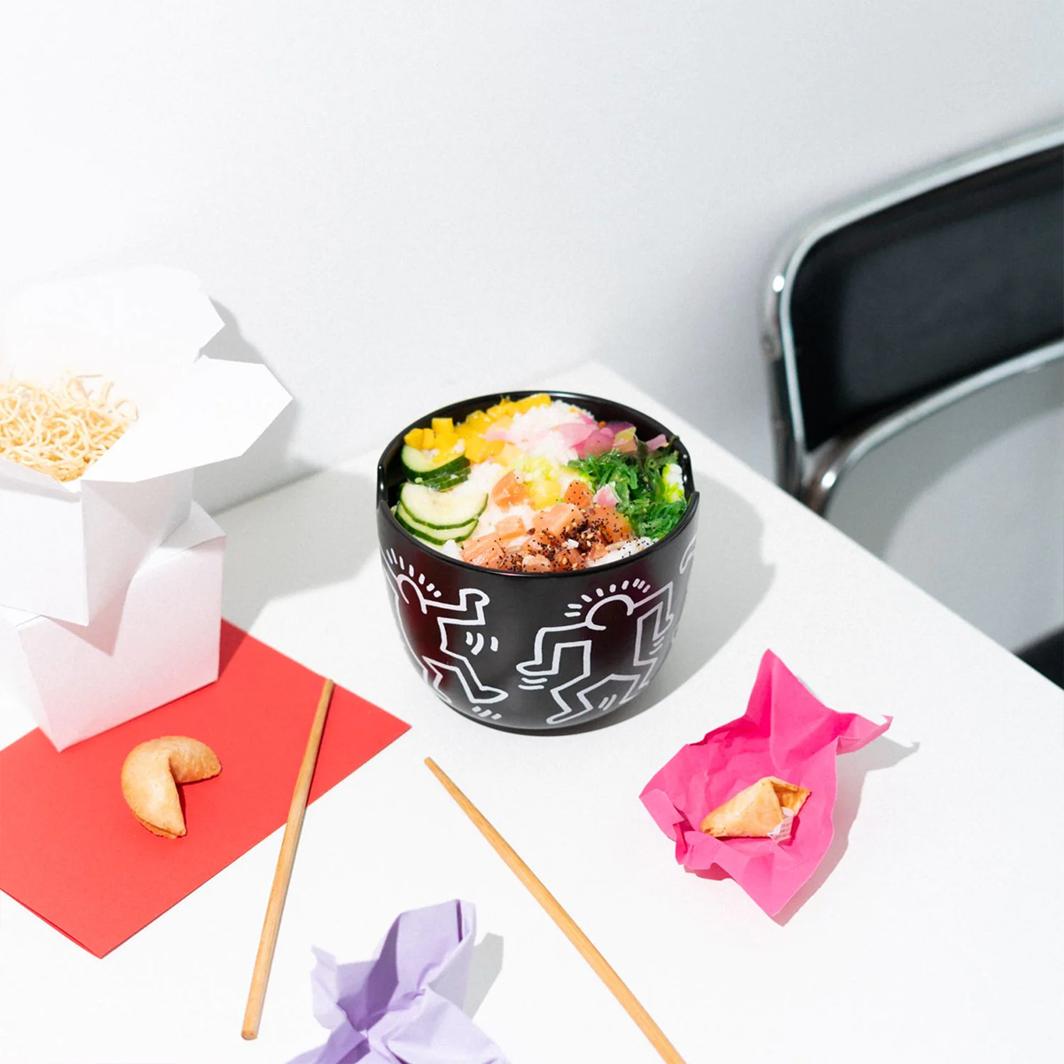 Tigela Ramen Keith Haring