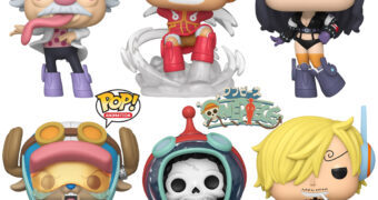 Bonecos Pop! One Piece do Arco Egghead da Ilha do Futuro