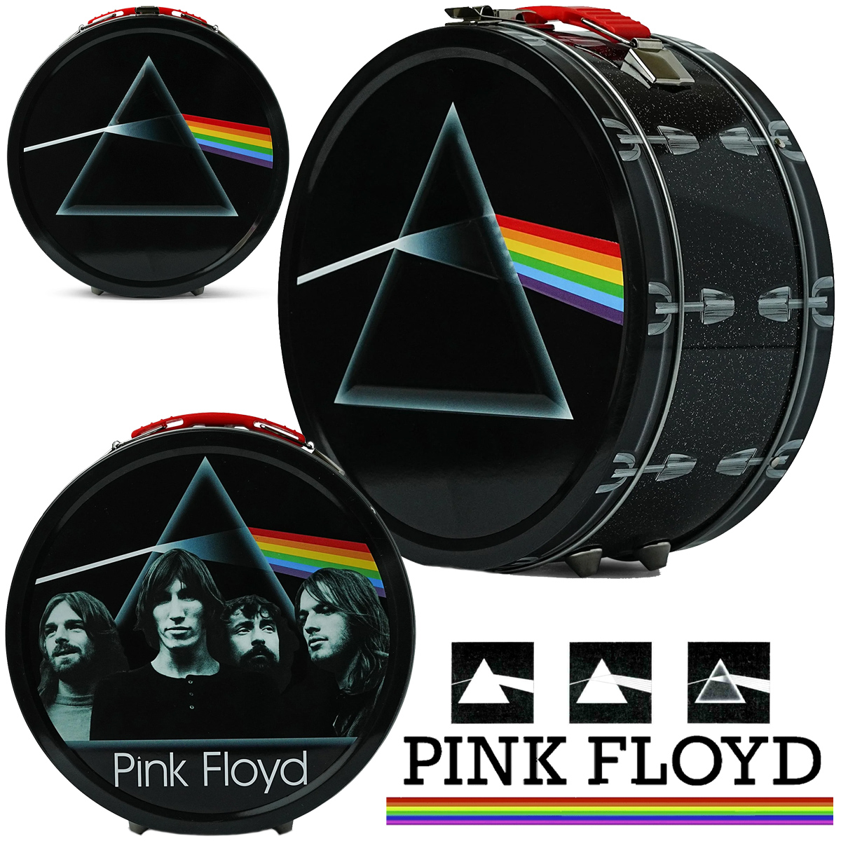 Lancheira Bumbo “Drum Shaped” Pink Floyd “Dark Side Of The Moon”