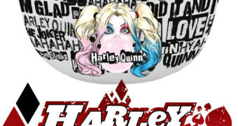 Tigela de Sopa Arlequina (Harley Quinn)