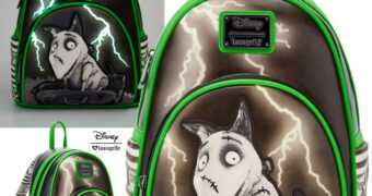 Mini-Mochila Frankenweenie com Sparky e Raios Fosforescentes (Tim Burton)