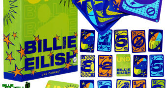 Jogo de Cartas Billie Eilish UNO Canvas com Blohsh