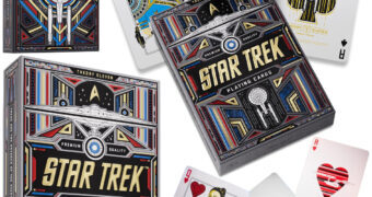 Baralho de Luxo Star Trek TOS com Cartas Premium da Theory11