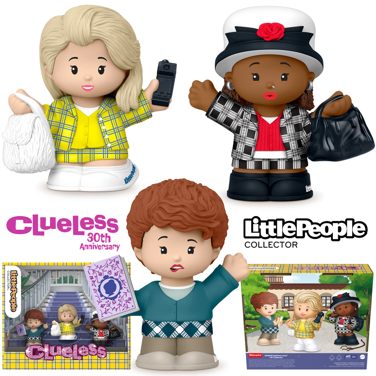Bonequinhas As Patricinhas de Beverly Hills Little People Collector