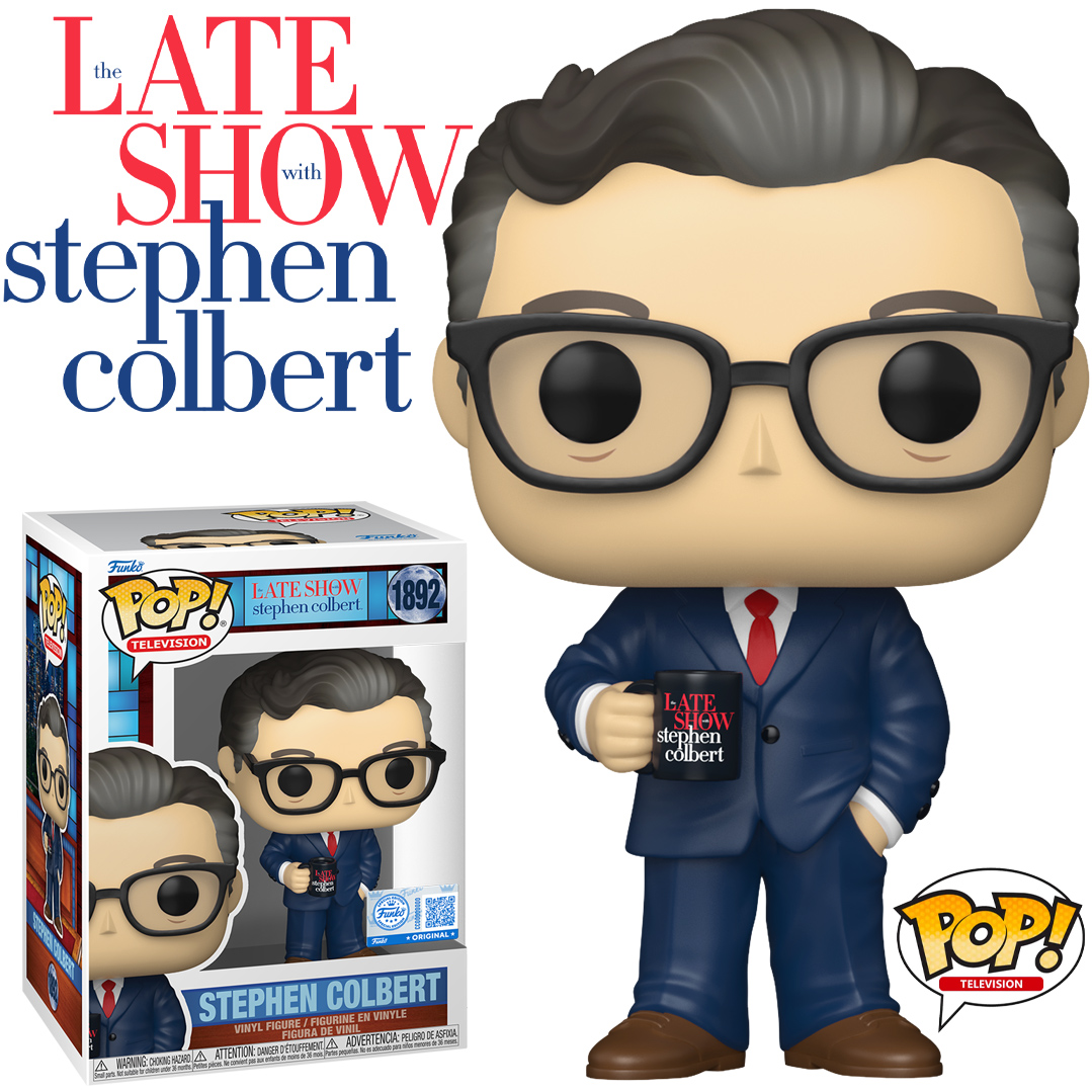 Boneco Pop! Stephen Colbert, o Apresentador do The Late Show