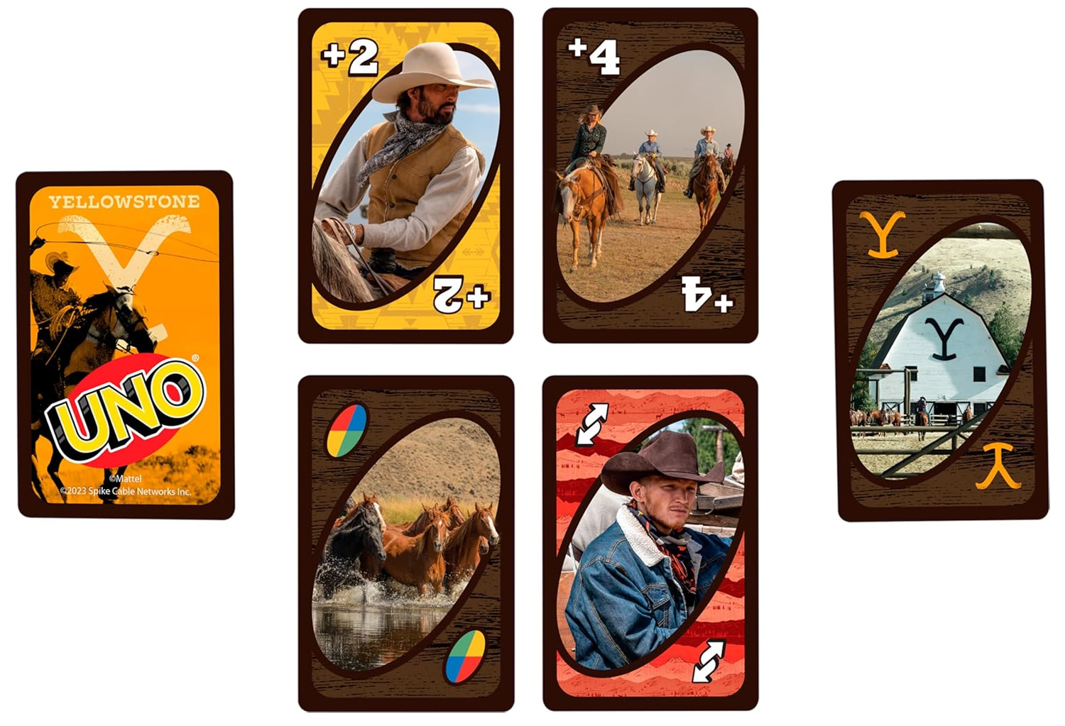 Jogo de Cartas UNO da Série Yellowstone