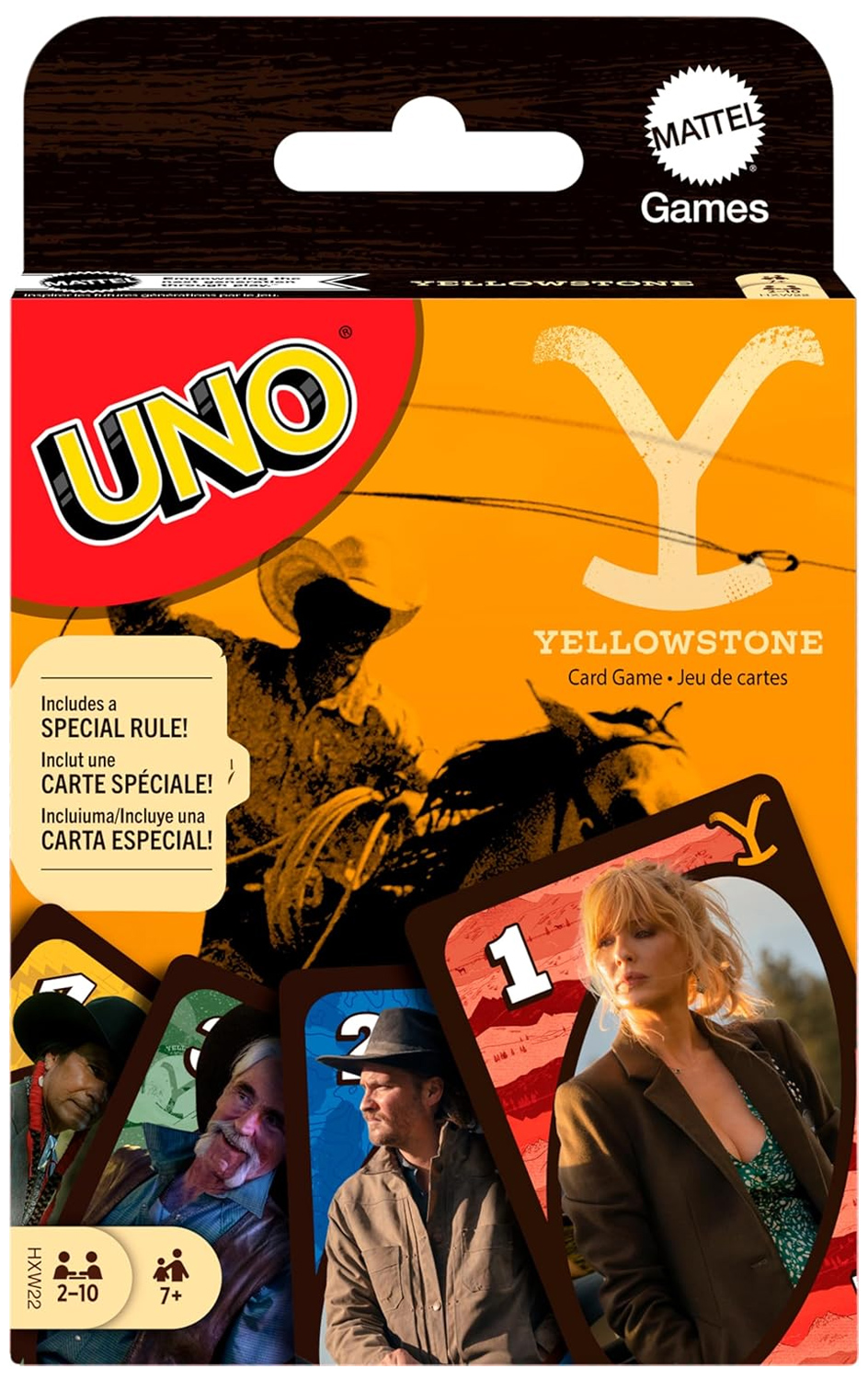 Jogo de Cartas UNO da Série Yellowstone