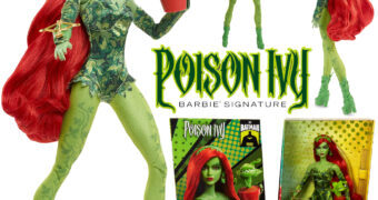 Boneca Barbie Hera Venenosa (Poison Ivy) DC Comics