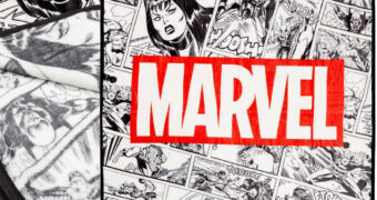 Cobertor de Lance Quadrinhos dos Vingadores (Marvel Avengers)