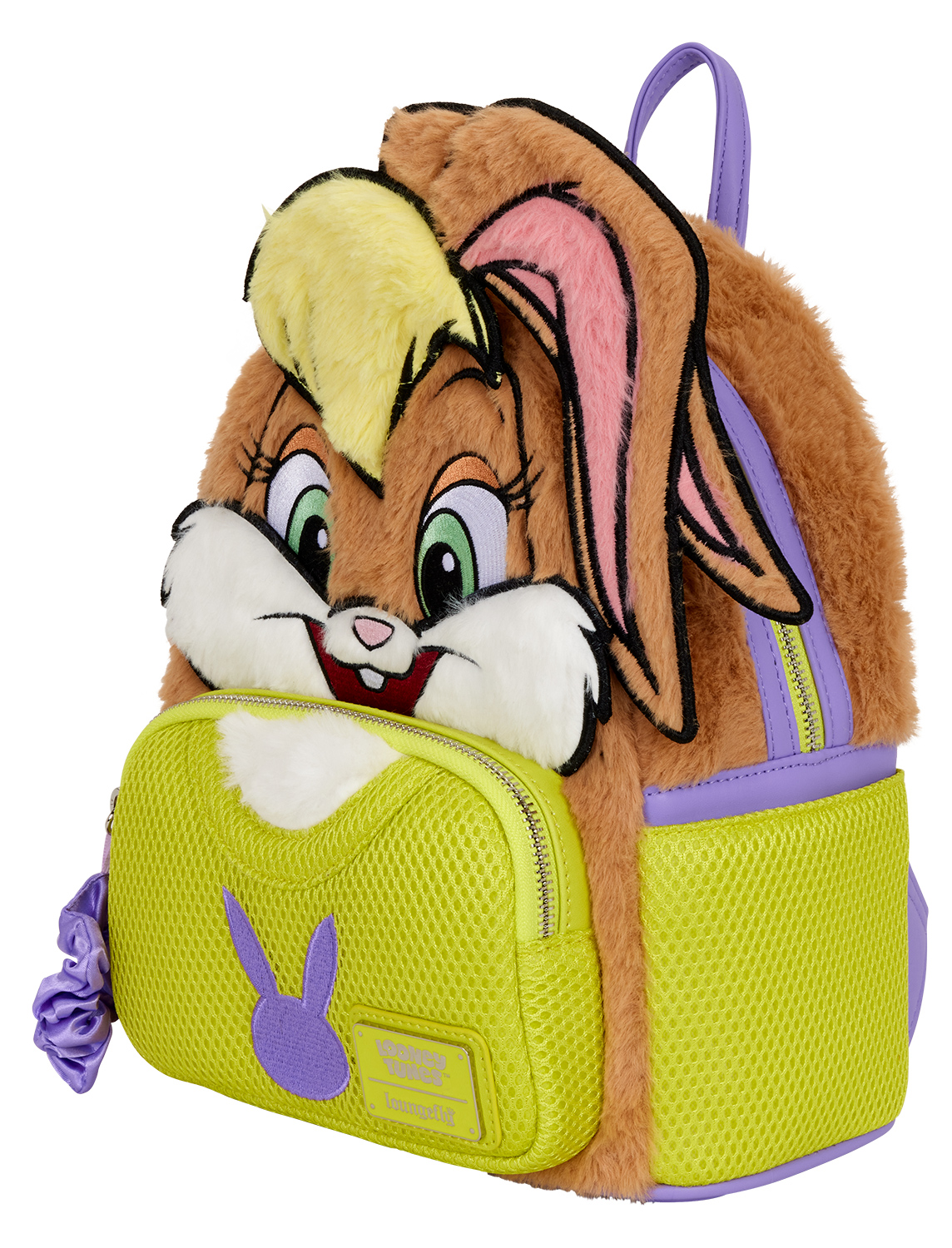 Mini-Mochila de Pelúcia Lola Bunny Looney Tunes