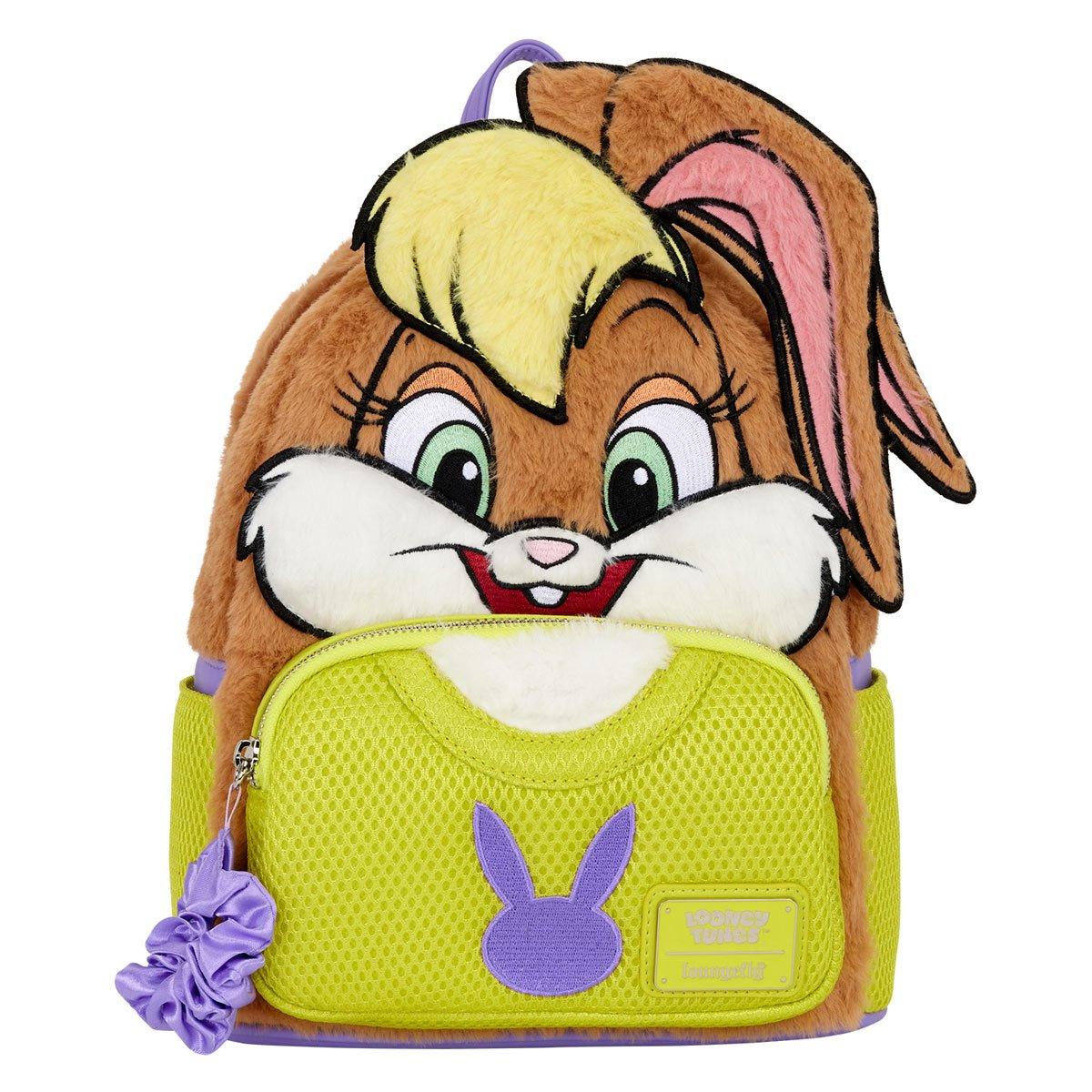 Mini-Mochila de Pelúcia Lola Bunny Looney Tunes