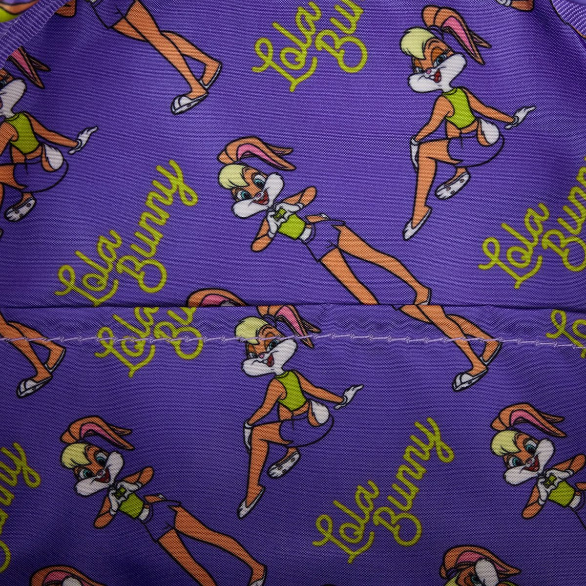 Mini-Mochila de Pelúcia Lola Bunny Looney Tunes