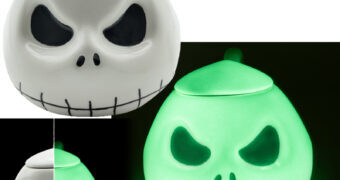 Caneca Fosforescente Jack Skellington 3D (Nightmare Before Christmas)