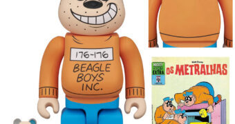 Bonecos Bearbricks Disney Irmãos Metralha (176-176)