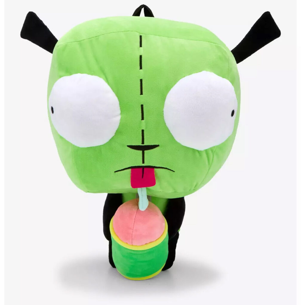 Spilla Smaltata Invader Zim Personaggio GIR, Metallo E Smalto, Multicolore, Nuova - Foto 3