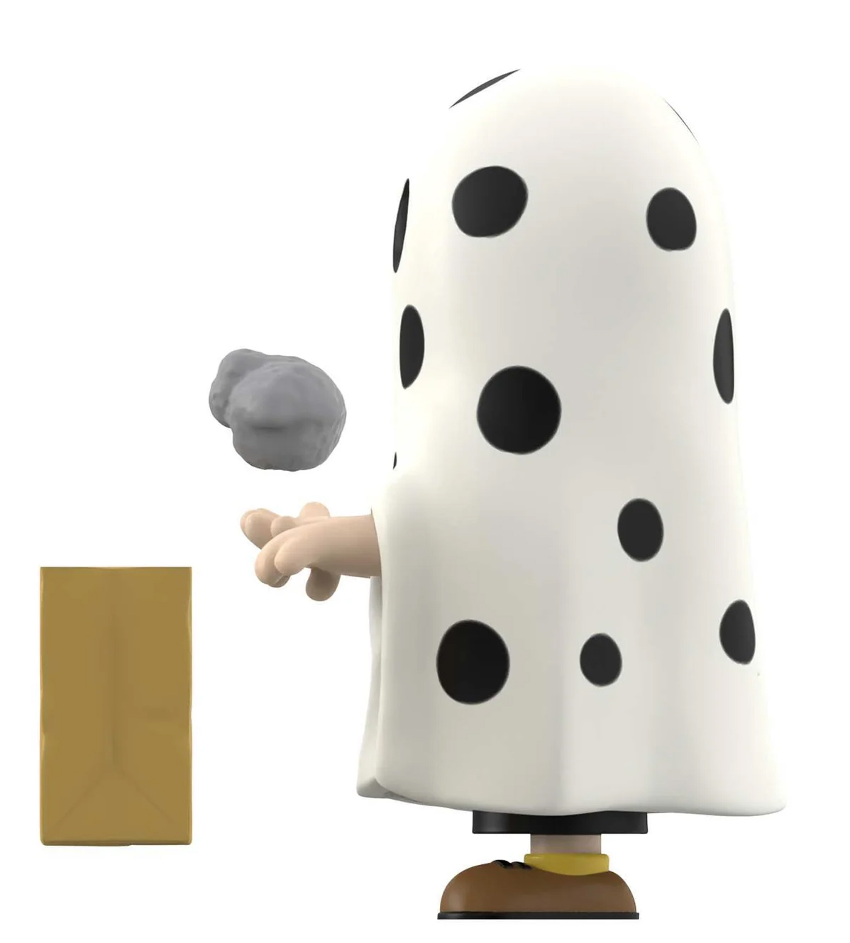 Action Figure ReAction Charlie Brown com Fantasia de Fantasma (Halloween)