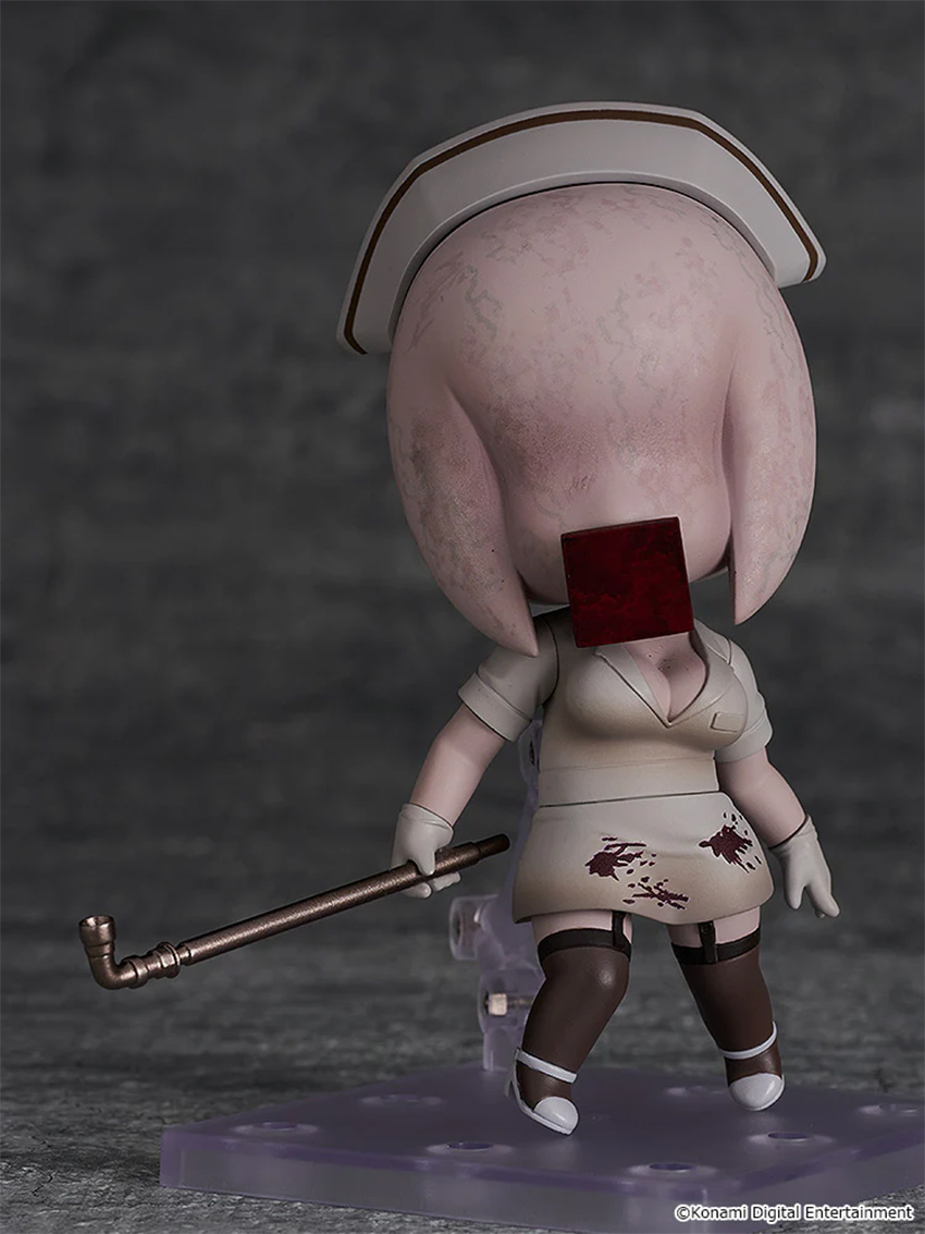 Bonecos Nendoroid Silent Hill 2 com a Enfermeira e o Cabeça de Pirâmide