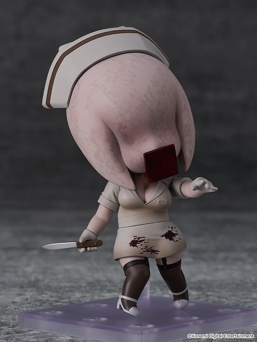 Bonecos Nendoroid Silent Hill 2 com a Enfermeira e o Cabeça de Pirâmide