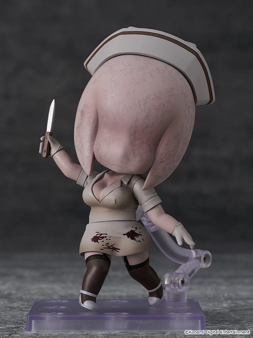 Bonecos Nendoroid Silent Hill 2 com a Enfermeira e o Cabeça de Pirâmide