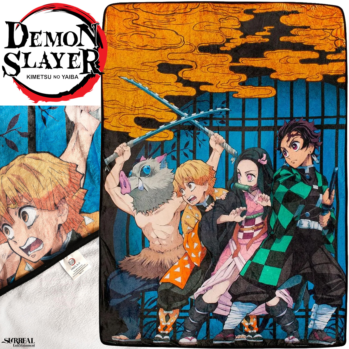 Cobertor de Lance Demon Slayer: Kimetsu no Yaiba