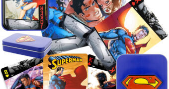 Baralho Super-Homem Quadrinhos em Caixa de Lata (Superman)