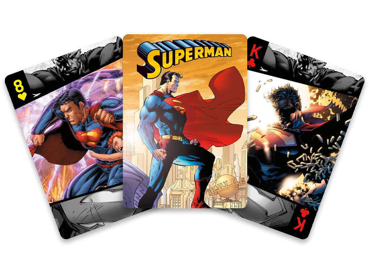 Baralho Super-Homem Quadrinhos em Caixa de Lata (Superman)