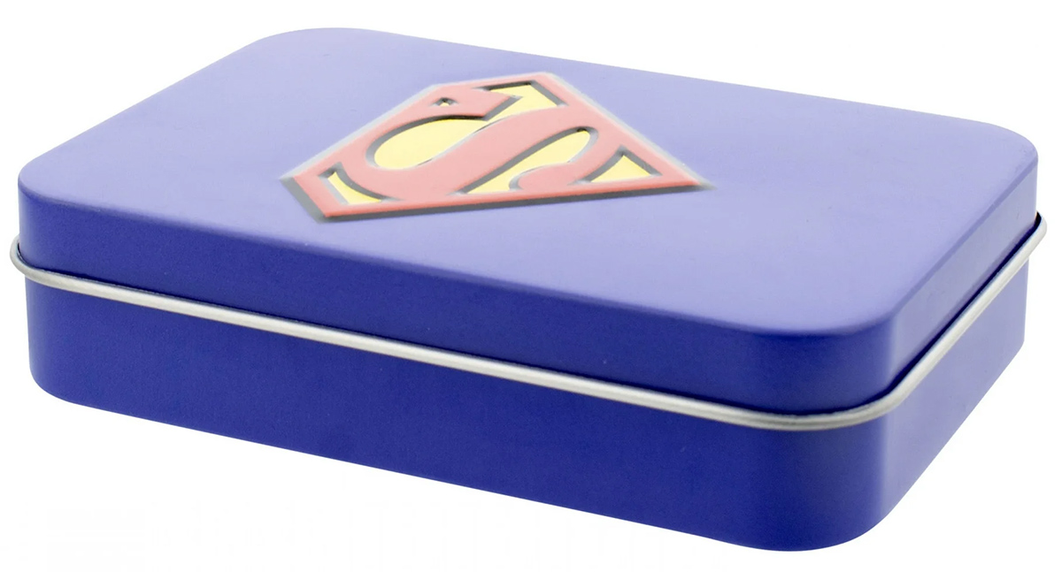 Baralho Super-Homem Quadrinhos em Caixa de Lata (Superman)