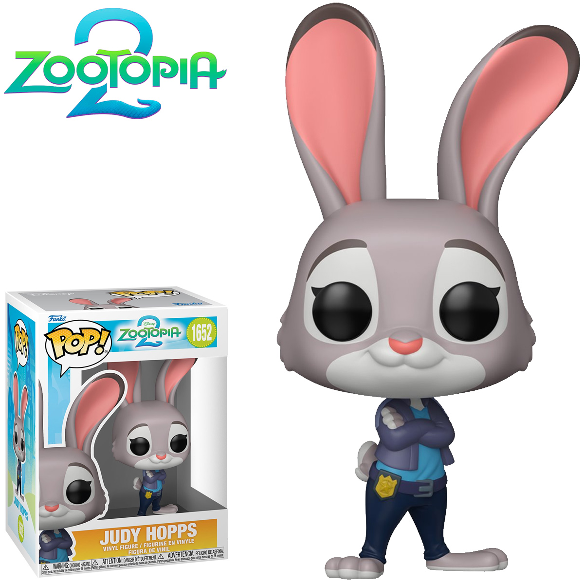 Bonecos Pop! do Filme Zootopia 2