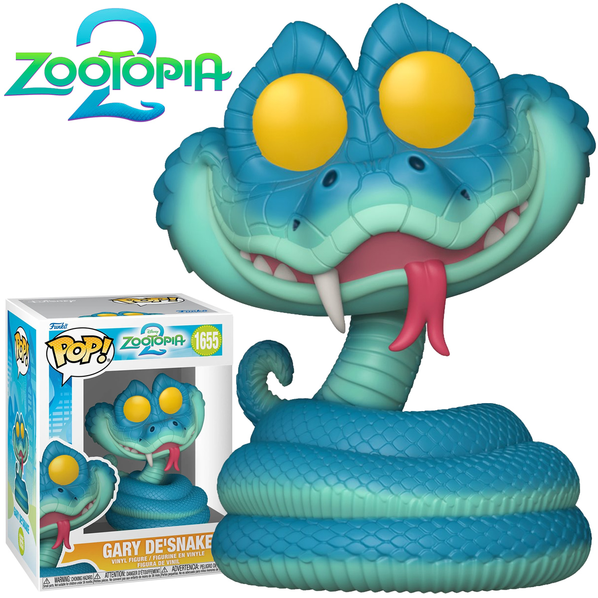 Bonecos Pop! do Filme Zootopia 2