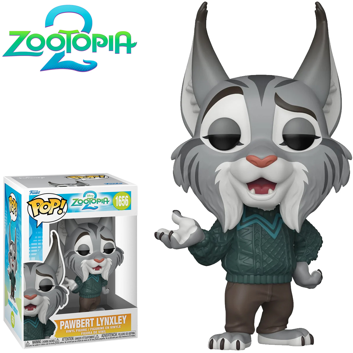 Bonecos Pop! do Filme Zootopia 2