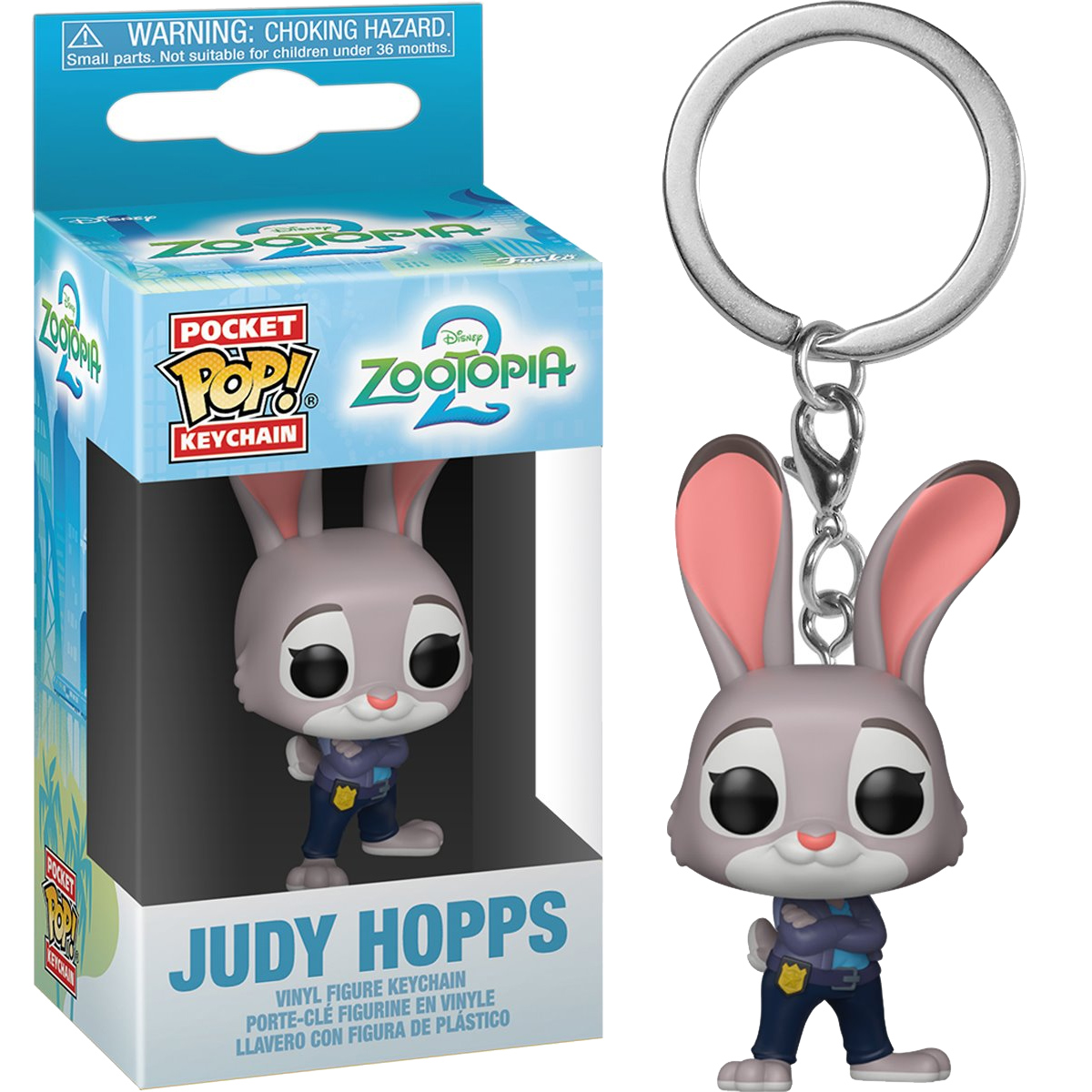 Chaveiros Pop! do Filme Zootopia 2