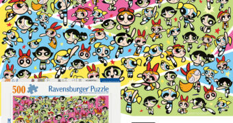Quebra-Cabeça As Meninas Superpoderosas Challenge com 500 Peças (Ravensburger)