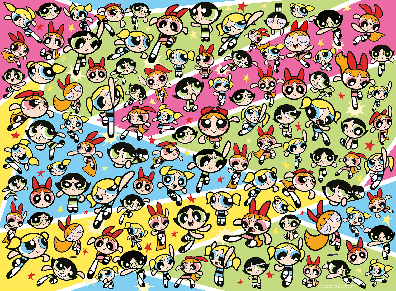Quebra-Cabeça As Meninas Superpoderosas Challenge com 500 Peças (Ravensburger)