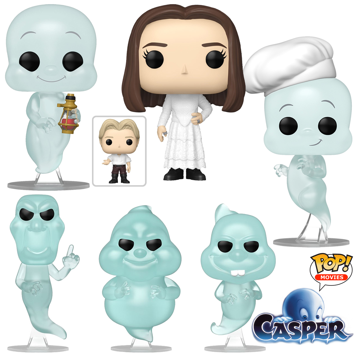 Bonecos Pop! Gasparzinho, o Fantasminha Camarada 30 Anos