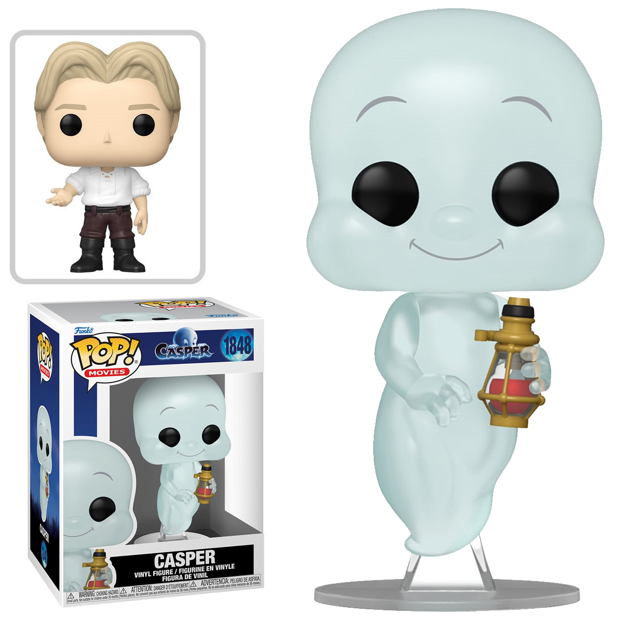 Bonecos Pop! Gasparzinho, o Fantasminha Camarada 30 Anos