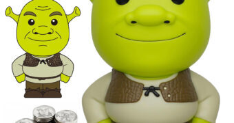 Cofre de Moedas Ogro Shrek PVC Figural Bank