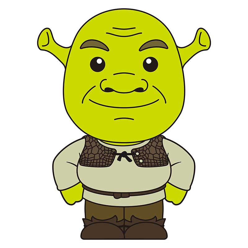 Cofre de Moedas Ogro Shrek PVC Figural Bank