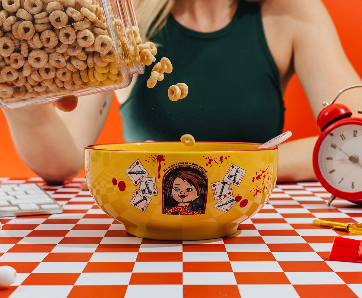 Tigela de Cereais Chucky, o Brinquedo Assassino
