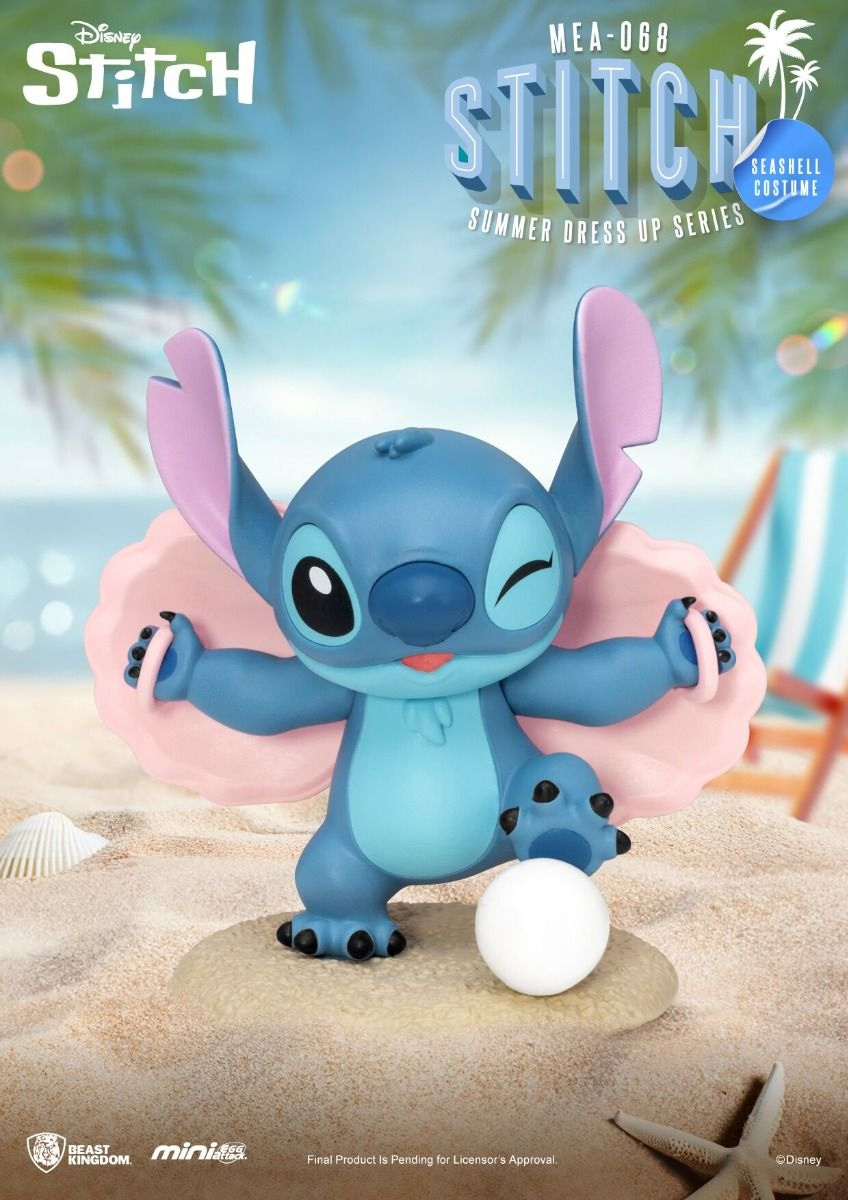 Mini-Figuras Stitch “Summer Dress Up” Mini Egg Attack